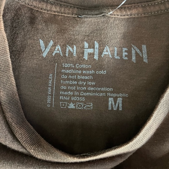 Van Halen 1979 Tour Rock Tshirt size medium - Picture 3 of 5